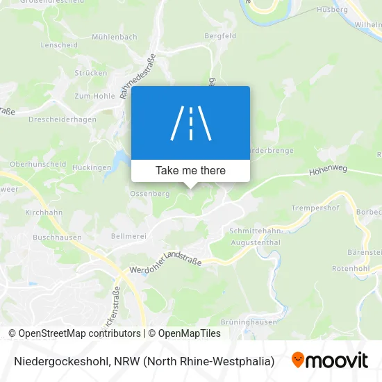 Карта Niedergockeshohl