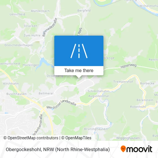 Карта Obergockeshohl