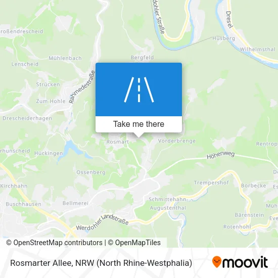 Карта Rosmarter Allee