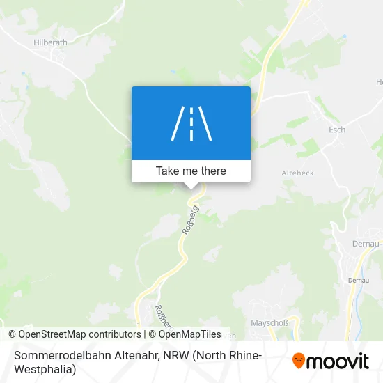 Карта Sommerrodelbahn Altenahr