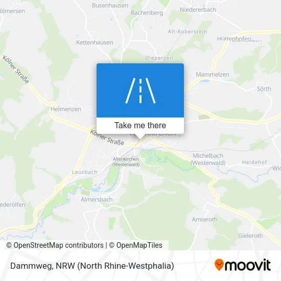 Карта Dammweg