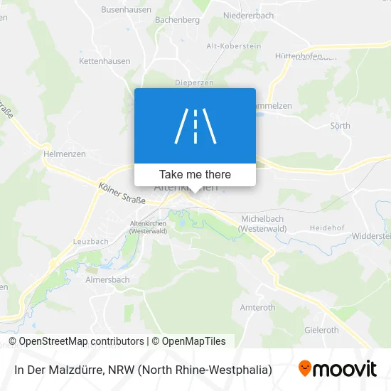 In Der Malzdürre map