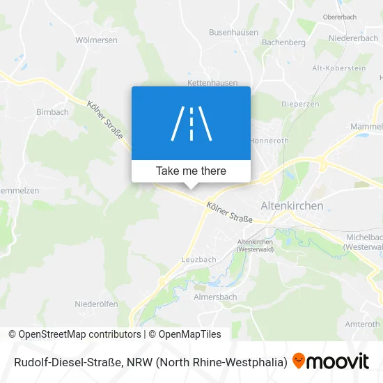Rudolf-Diesel-Straße map