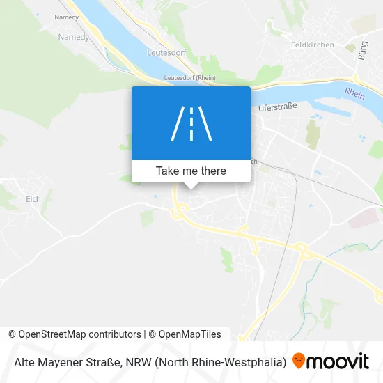 Alte Mayener Straße map