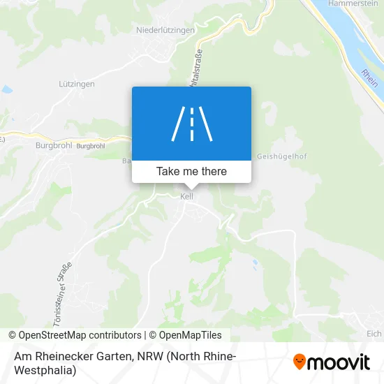 Am Rheinecker Garten map