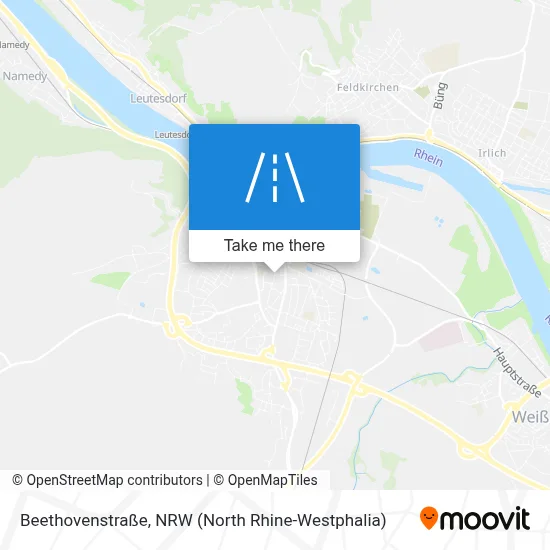 Beethovenstraße map