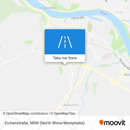 Карта Eichenstraße