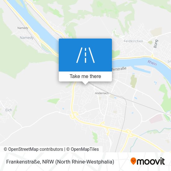 Frankenstraße map