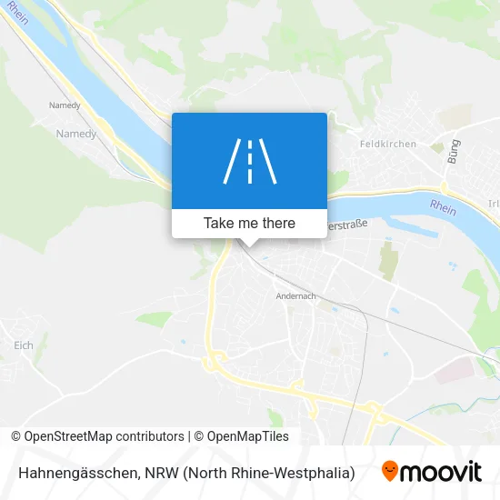 Карта Hahnengässchen