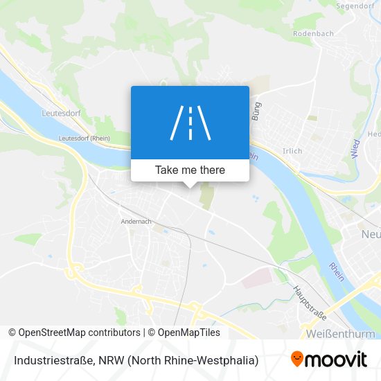 Industriestraße map