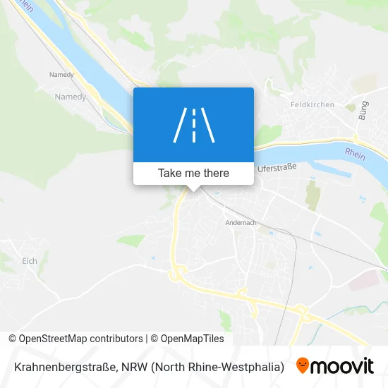 Krahnenbergstraße map