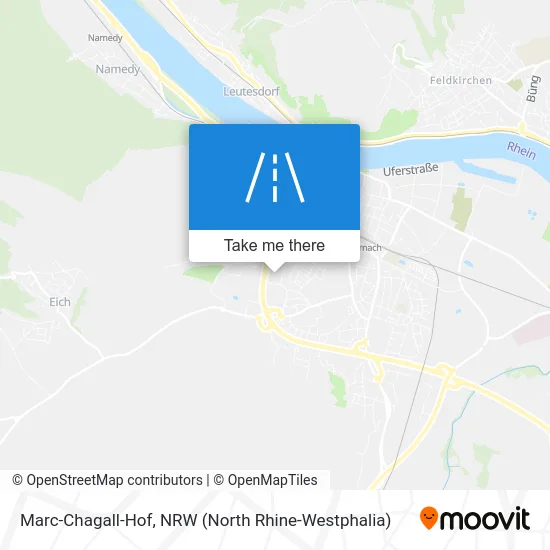 Карта Marc-Chagall-Hof