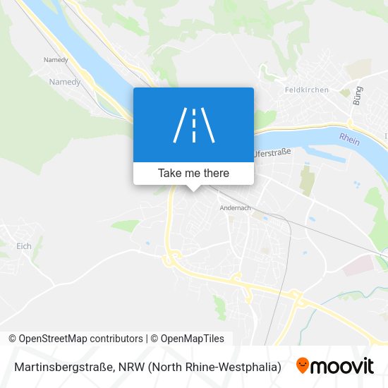 Martinsbergstraße map