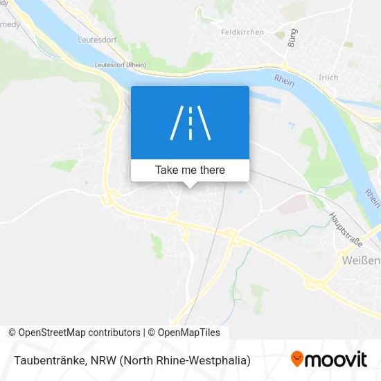 Карта Taubentränke