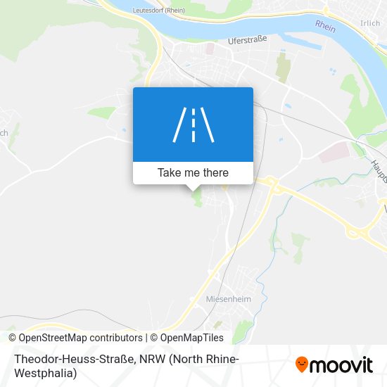 Theodor-Heuss-Straße map