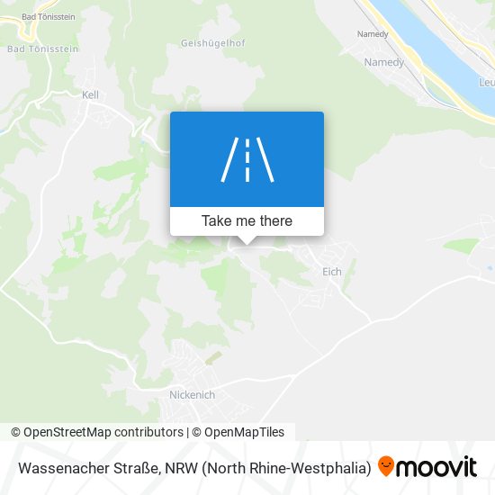 Wassenacher Straße map