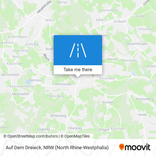 Auf Dem Dreieck map