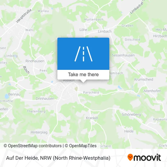 Карта Auf Der Heide