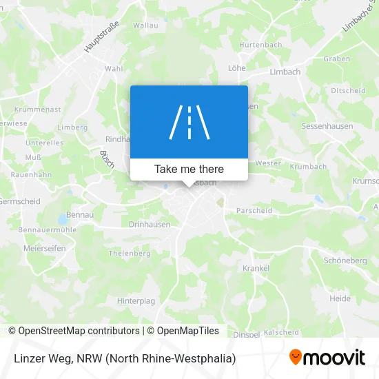 Карта Linzer Weg