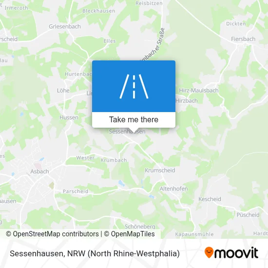 Sessenhausen map