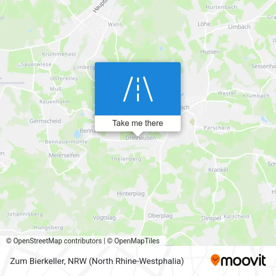 Карта Zum Bierkeller