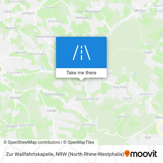 Zur Wallfahrtskapelle map