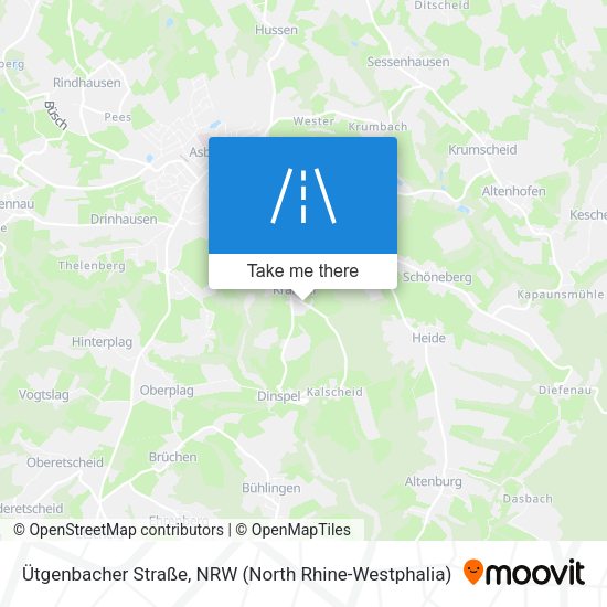 Ütgenbacher Straße map