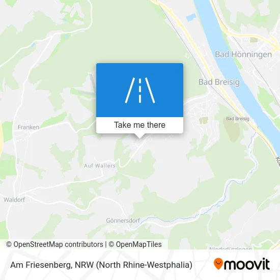 Карта Am Friesenberg