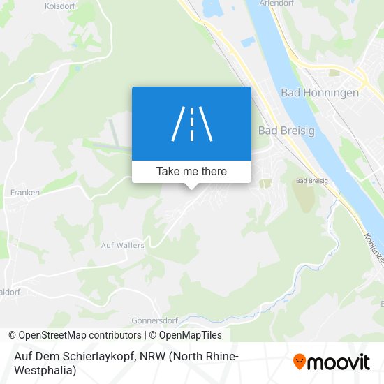 Auf Dem Schierlaykopf map