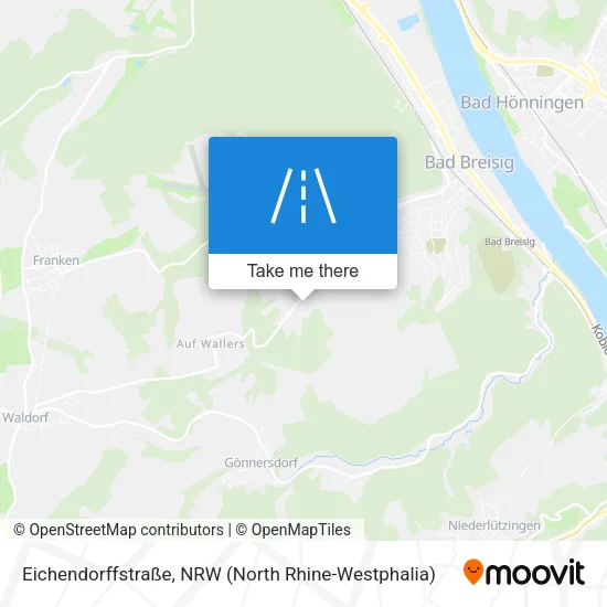 Карта Eichendorffstraße