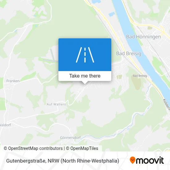 Gutenbergstraße map