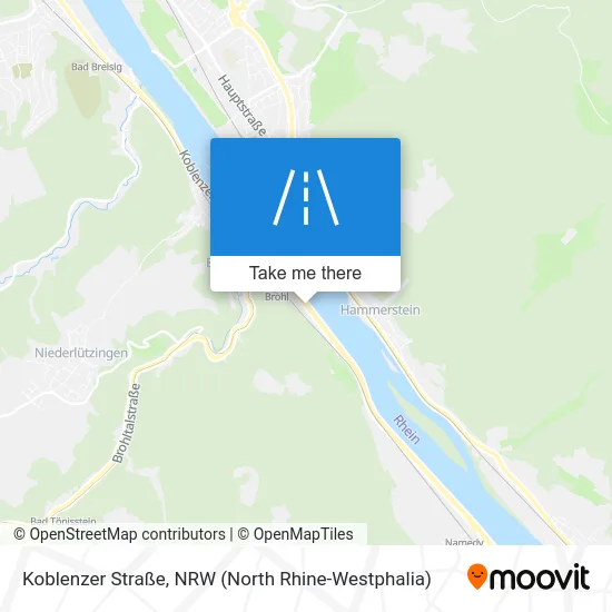 Карта Koblenzer Straße