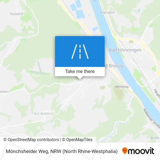 Карта Mönchsheider Weg