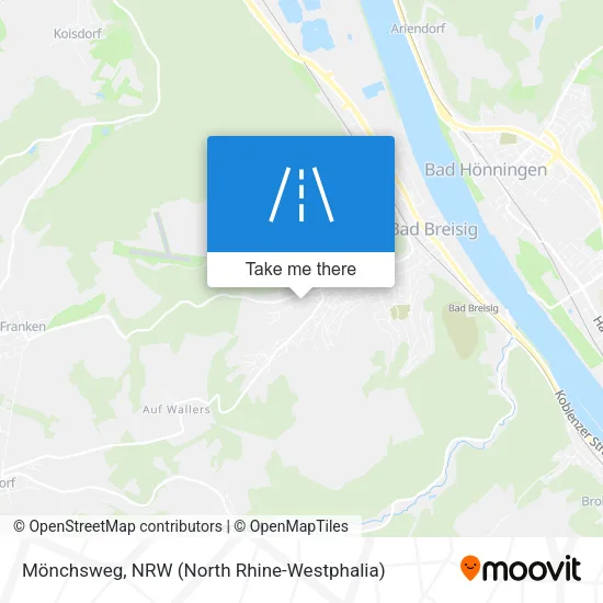 Карта Mönchsweg