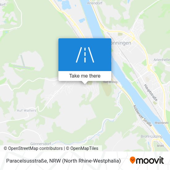 Paracelsusstraße map