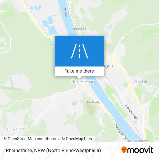 Rheinstraße map