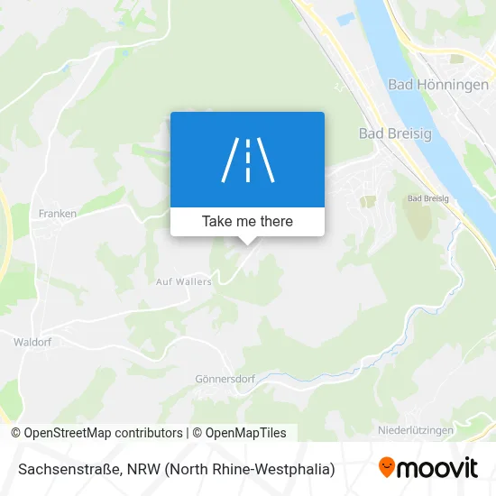 Sachsenstraße map