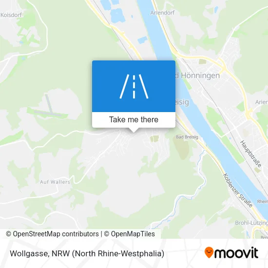 Карта Wollgasse