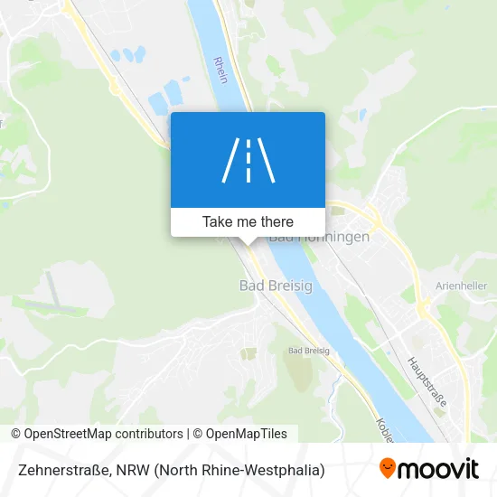 Карта Zehnerstraße