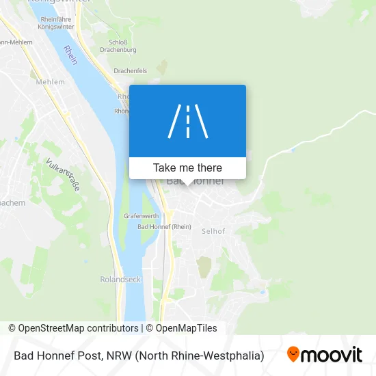 Карта Bad Honnef Post