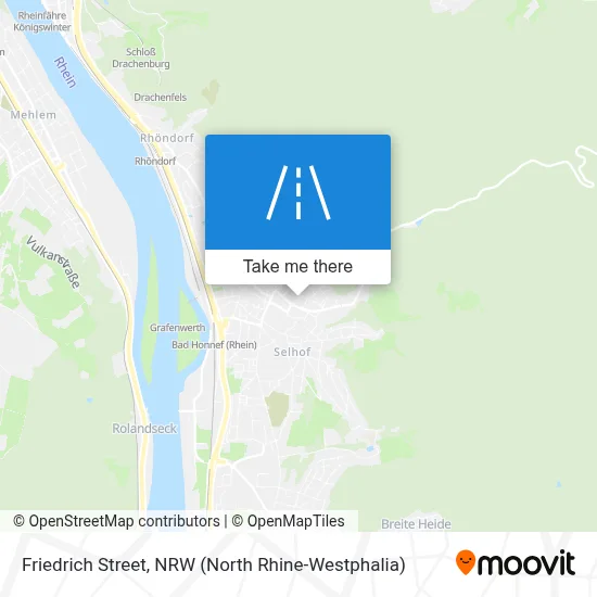 Friedrichstraße map