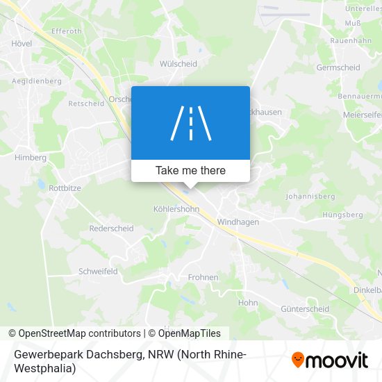 Gewerbepark Dachsberg map