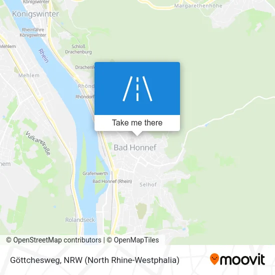 Göttchesweg map
