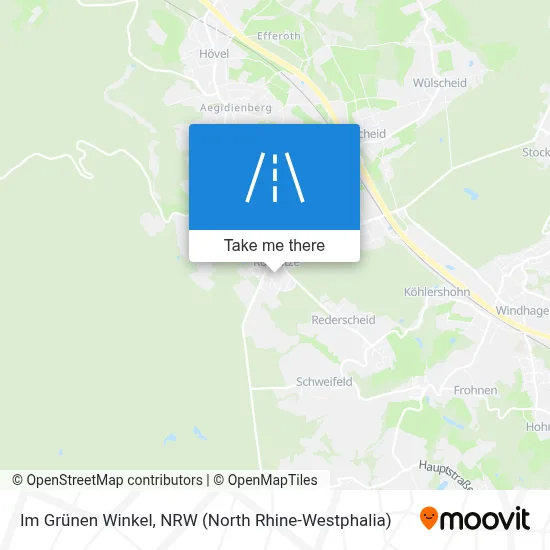 Im Grünen Winkel map