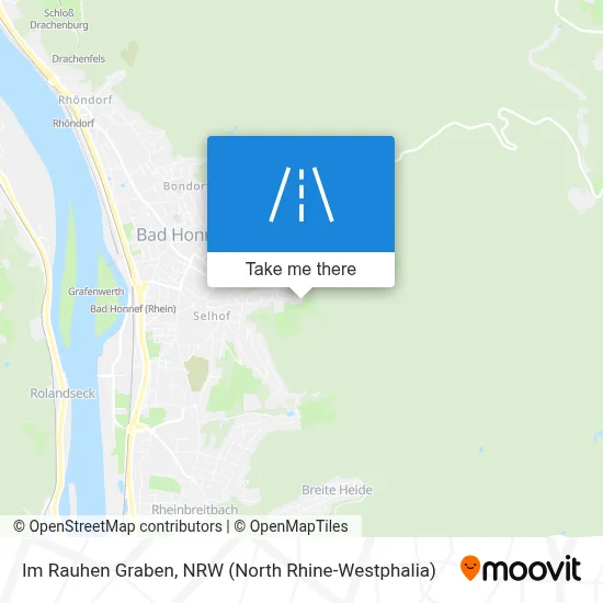 Im Rauhen Graben map