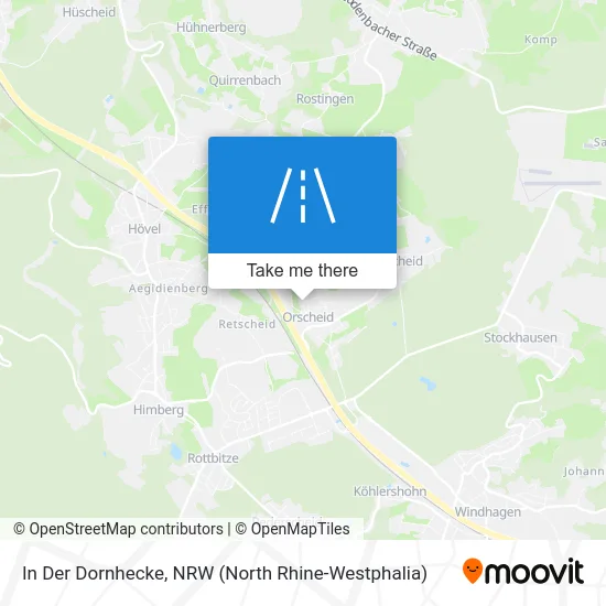 In Der Dornhecke map