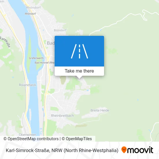 Карта Karl-Simrock-Straße