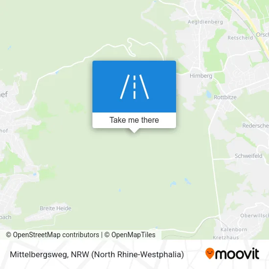 Карта Mittelbergsweg