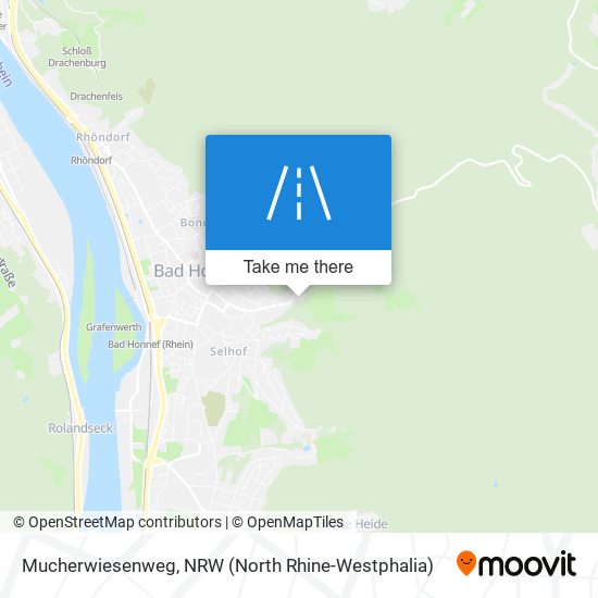 Mucherwiesenweg map