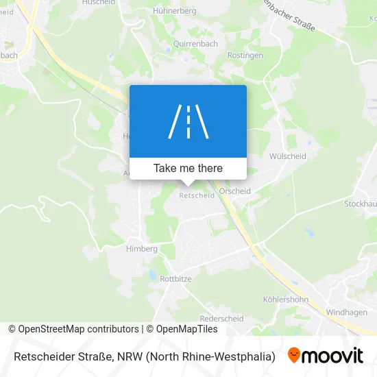 Retscheider Straße map